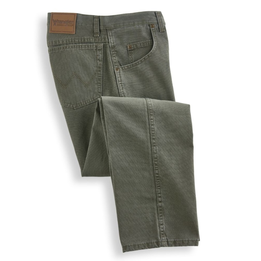 Men's Moss Green 31100 MS Rugged Wear Straight Leg